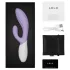 LELO INA Twist - app-ohjattava, klitorishaara­llinen G-pistevibraattori (liila)