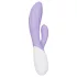 LELO INA Twist - app-ohjattava, klitorishaara­llinen G-pistevibraattori (liila)