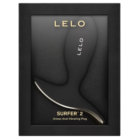 LELO Surfer - Sovelluksella ohjattava anaalivibraattori (musta)