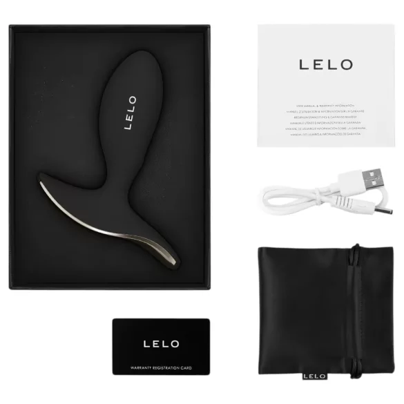 LELO Surfer - Sovelluksella ohjattava anaalivibraattori (musta)