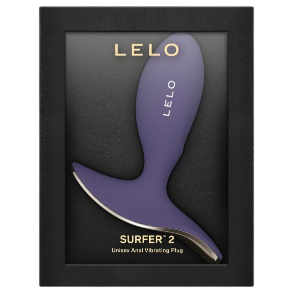 LELO Surfer - älykäs värisevä anustappi (violetti)