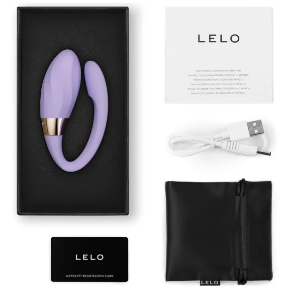 LELO Tiani Twist - älykäs parivibraattori (violetti)
