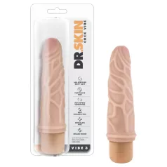 Dr. Skin Vibe No.3 - aidonnäköinen vibraattori (nude)