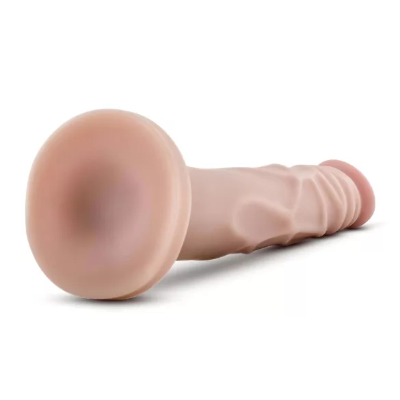 Dr. Skin - realistinen imukuppidildo - iho - 19 cm