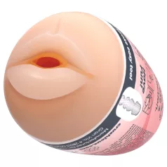 Crushious Ezy Egg Mouth - masturbaattorimuna (ihonvärinen)