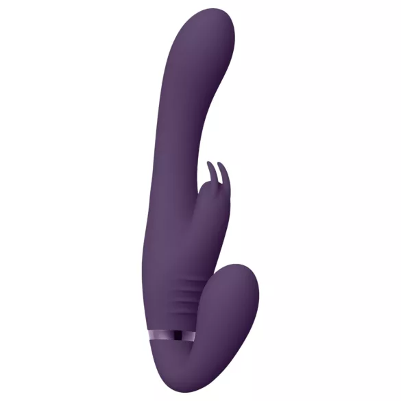 Vive Suki - strap-on vibraattori ilman valjaita - violetti