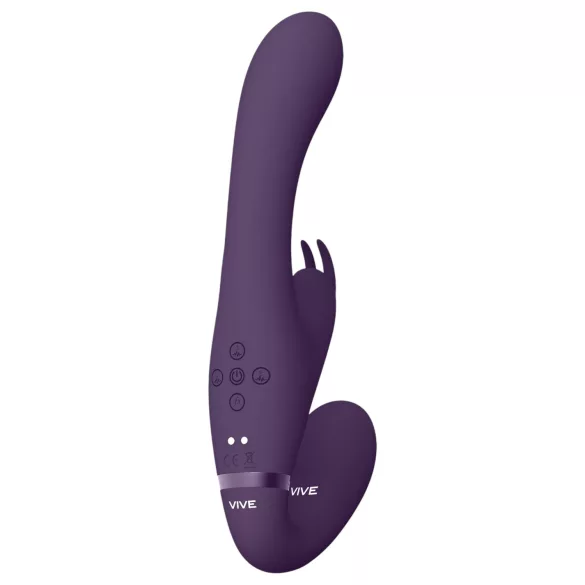 Vive Suki - strap-on vibraattori ilman valjaita - violetti
