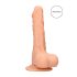 RealRock - dildon kivipalli - realistinen - iho - 17 cm