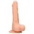 RealRock - dildon kivipalli - realistinen - iho - 17 cm
