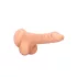 RealRock - dildon kivipalli - realistinen - iho - 17 cm