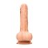 RealRock Dong 10 - luonnollinen, kiveksillä varustettu dildo (25 cm) - luonnollinen