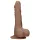 RealRock - dildo kivellä - realistinen, 25cm - tumma/nature