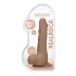 RealRock - dildo kivellä - realistinen, 25cm - tumma/nature