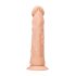 RealRock Dong 7 - Aidon Tuntuinen Dildo (17 cm) - Luonnollinen