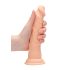 RealRock Dong 7 - Aidon Tuntuinen Dildo (17 cm) - Luonnollinen