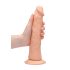 RealRock Dong 9 - aidon tuntuinen dildo (23 cm) - luonnollinen