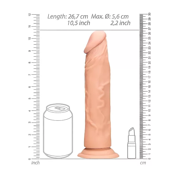 RealRock - dildon 25cm - realistinen - iho