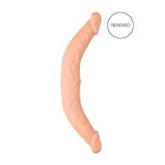   RealRock Double Dong 14 - kaksinkerroin dildo (36cm) - luonnollinen