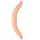 RealRock - tupladildo - 36 cm - luonnollinen