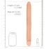 RealRock - tupladildo - 36 cm - luonnollinen