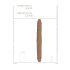RealRock Tupladildo 46 cm - tumma luonnollinen