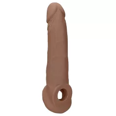 RealRock - penisholkki 21,5 cm - tumma luonnollinen