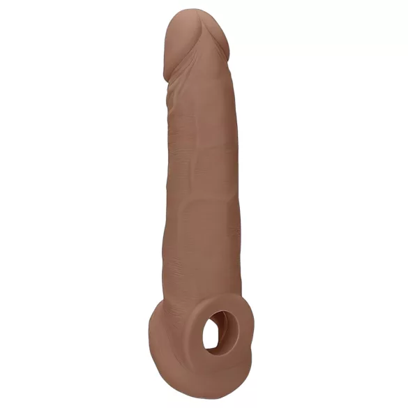 RealRock - penisholkki 21,5 cm - tumma luonnollinen