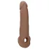 RealRock - penisholkki 21,5 cm - tumma luonnollinen