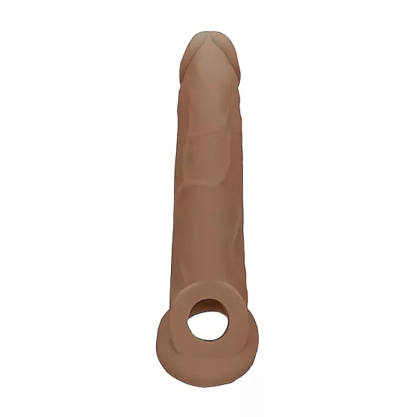 RealRock - penisholkki 21,5 cm - tumma luonnollinen