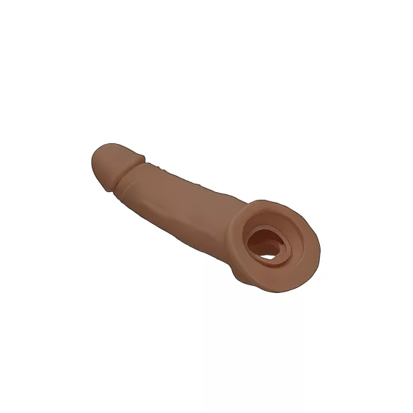 RealRock - penisholkki 21,5 cm - tumma luonnollinen