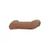 RealRock - penisholkki 21,5 cm - tumma luonnollinen