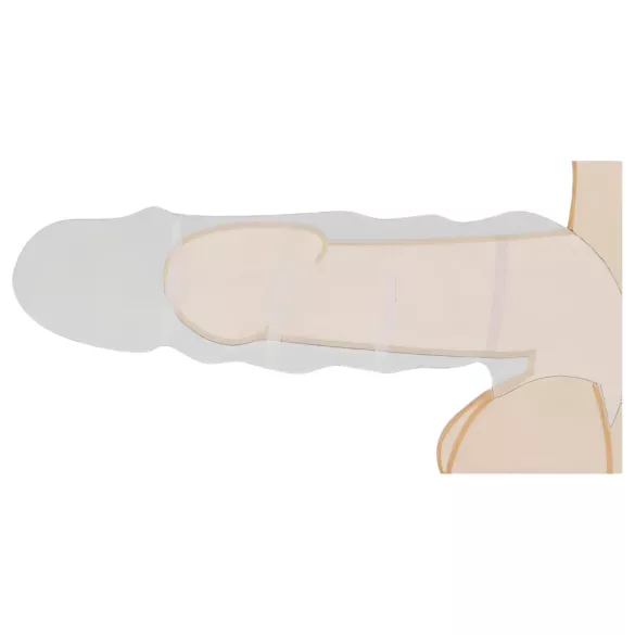 RealRock - penisholkki 21,5 cm - tumma luonnollinen
