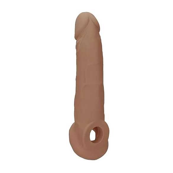 RealRock - penisholkki 21,5 cm - tumma luonnollinen