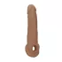 RealRock - penisholkki 21,5 cm - tumma luonnollinen