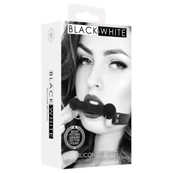 Ouch! - luun muotoinen suupallo - musta