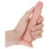 RealRock Slim - realistinen dildo - 15,5 cm - vaalea