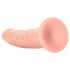 RealRock Slim - realistinen dildo - 15,5 cm - vaalea