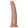 RealRock Slim - realistinen dildo 15,5 cm (tumma luonnollinen sävy)