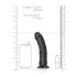 RealRock - realistinen dildo imukupilla - 15,5 cm - musta