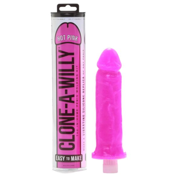 Clone-a-Willy - peniksen kopiointisetti vibraattorilla (vaaleanpunainen)