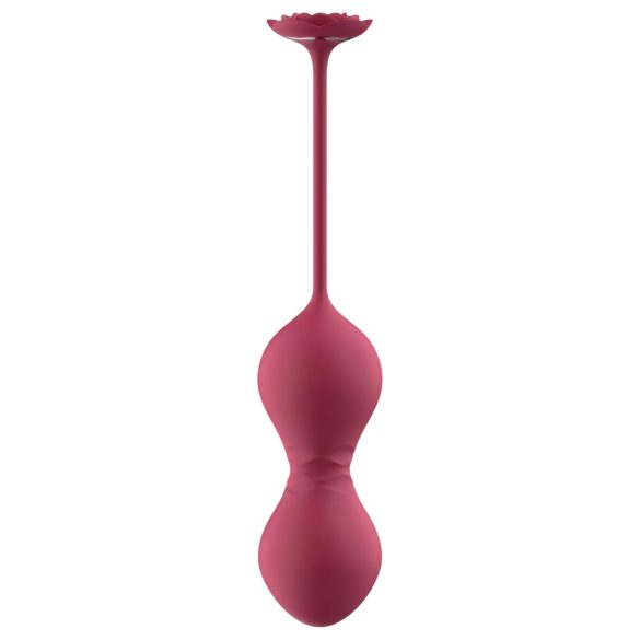 Raytech Rose - ladattava, vesitiivis geishapallo (punainen)