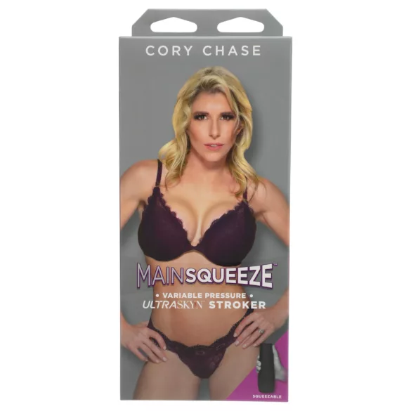 Doc Johnson Main Squeeze Cory Chase - realistinen vagina-masturbaattori (ihonvärinen)