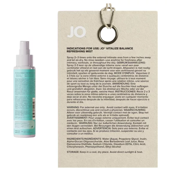 System JO Vitalize - intiimi virkistävä suihke (60 ml)