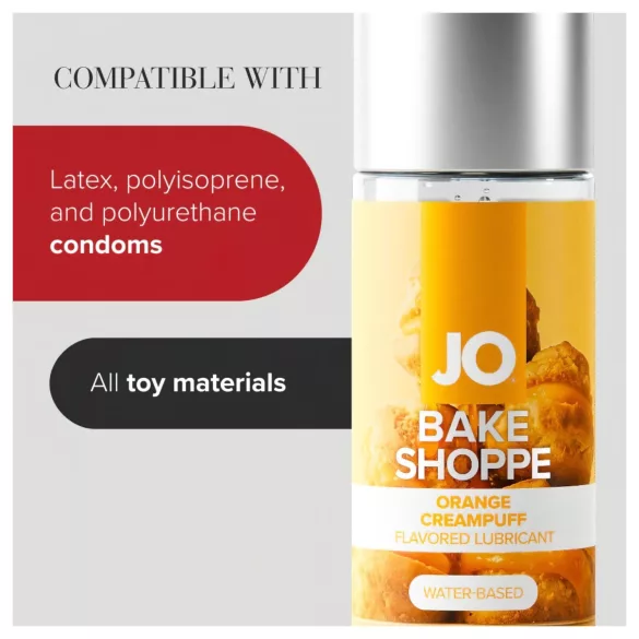 System JO Bake Shoppe - maustettu liukuvoide, tuulihattu (60 ml)