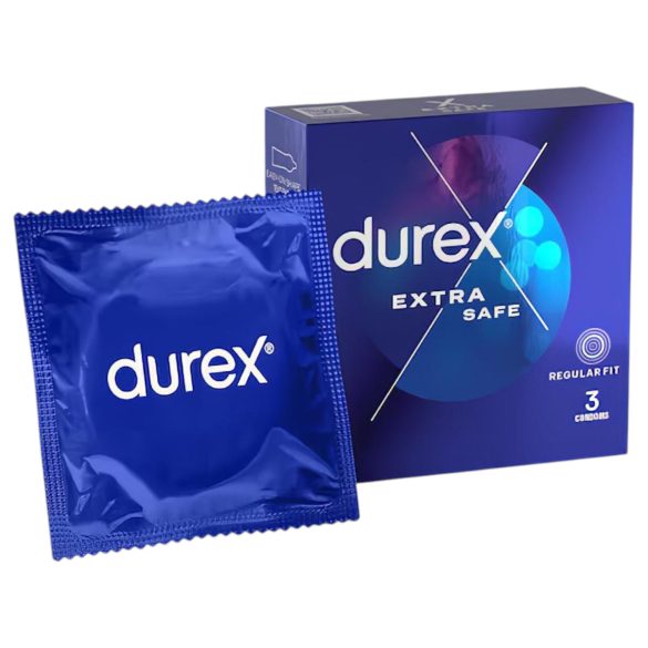 Durex Extra Safe - kondomi - turvallinen - 3 kpl