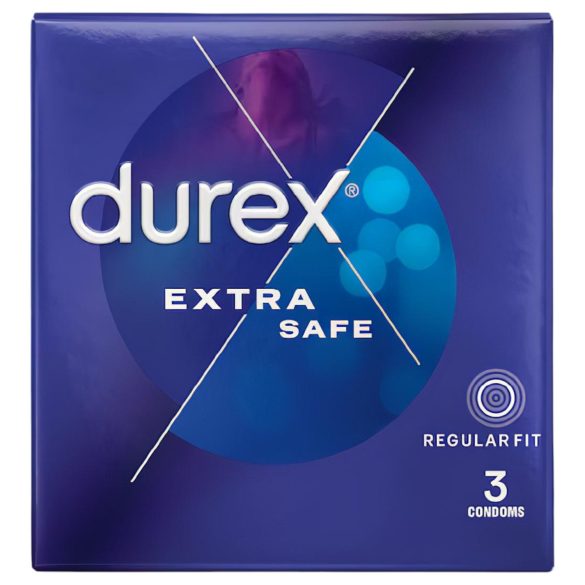 Durex Extra Safe - kondomi - turvallinen - 3 kpl