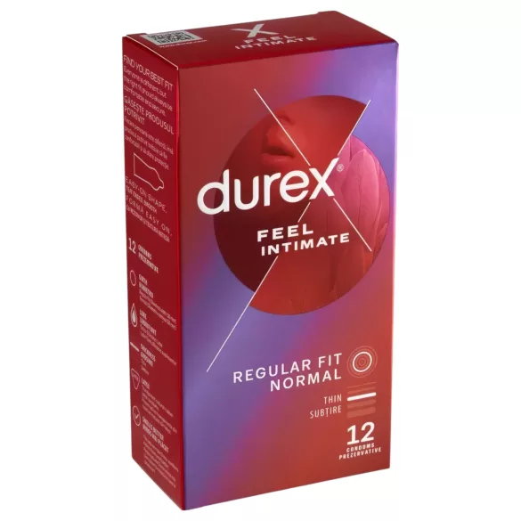 Durex Feel Intimate - ohut kondomi - 12 kpl