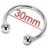 Ruostumaton metalliohjainrengas - ejakulaation viivästymiseen (30mm)