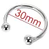 Rozsdamentes - peniksen rengas - viivästyttää siemensyöksyä - metalli 30mm
