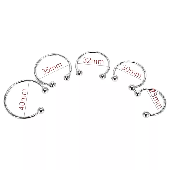 Rozsdamentes teräs peniksen rengas - viivästää siemensyöksyä - 28mm